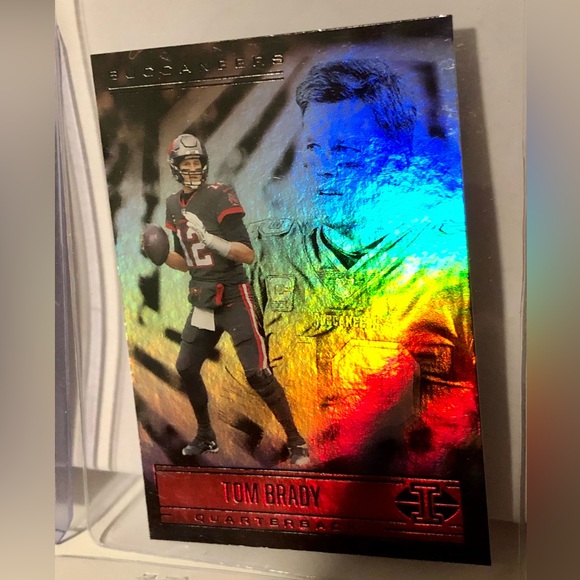 2021 Panini Tom Brady & Buccaneers Card Lot, 11 Cards, Illusion & Contenders - Picture 4 of 16